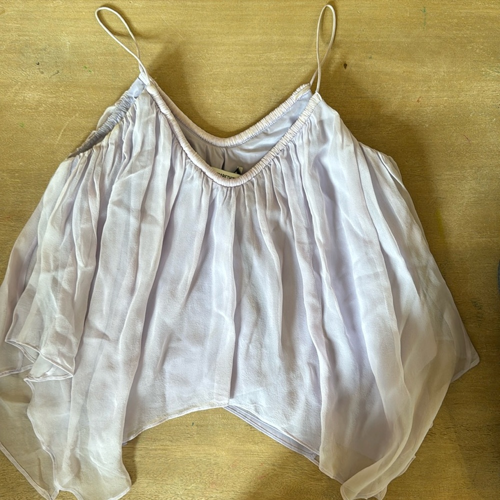 Gorgeous Elizabeth and James silk blouse, slightly cropped